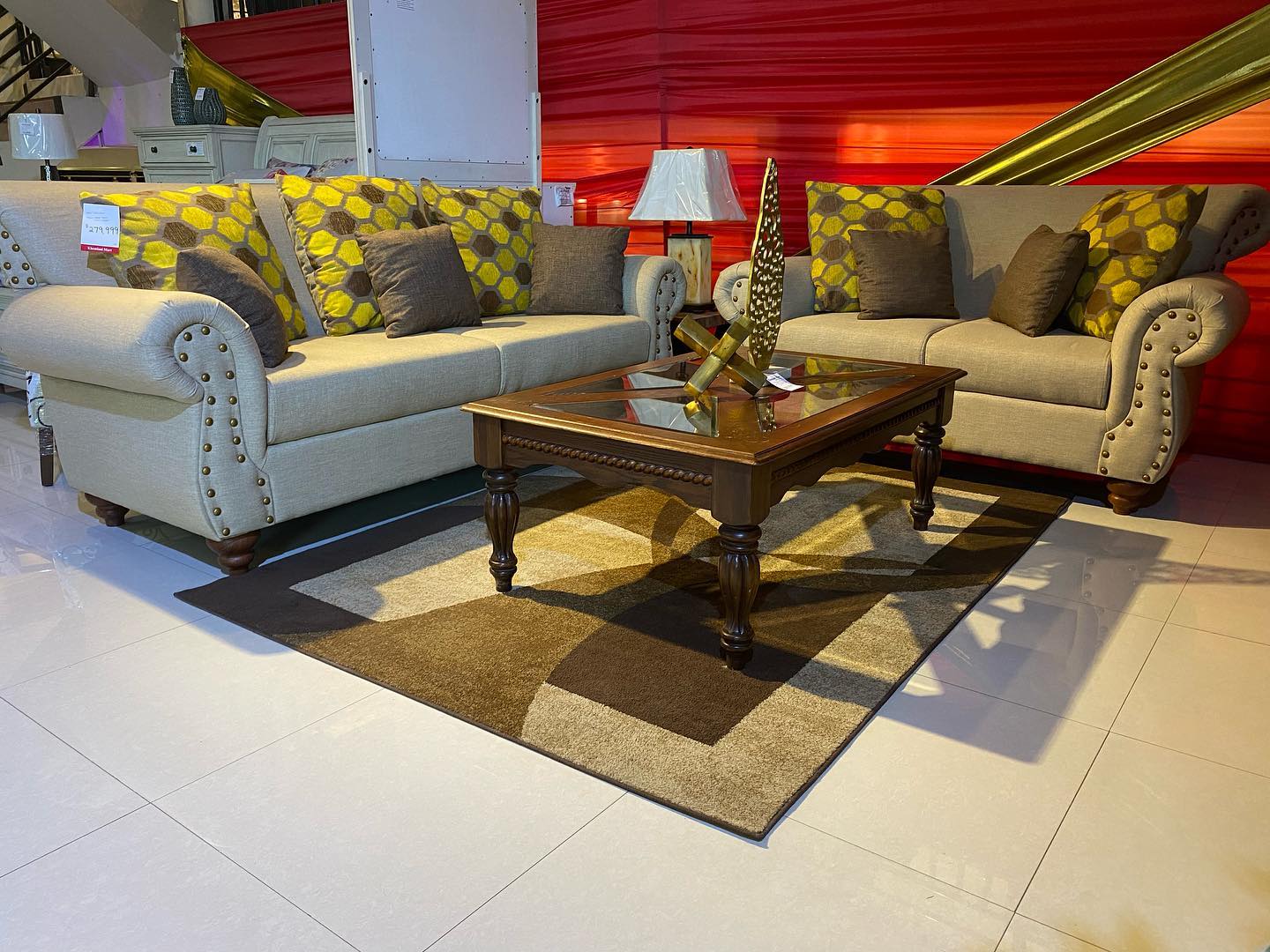 Ambar 2pc Sofa Set