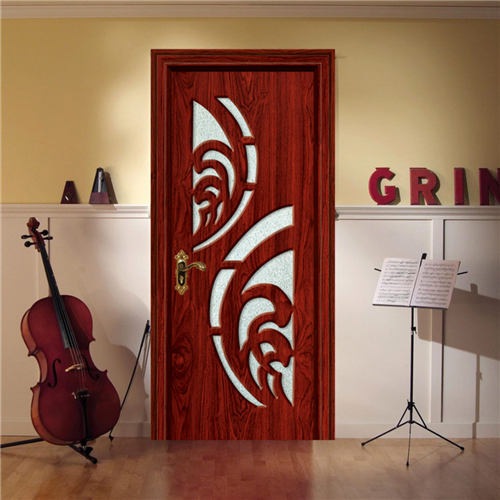 Hollow Core Door KM-322 Glass Door