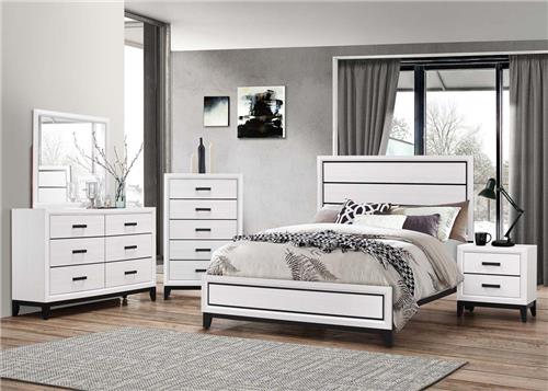 Aspen 3PC Queen Set - Bedframe, Dresser, Mirror