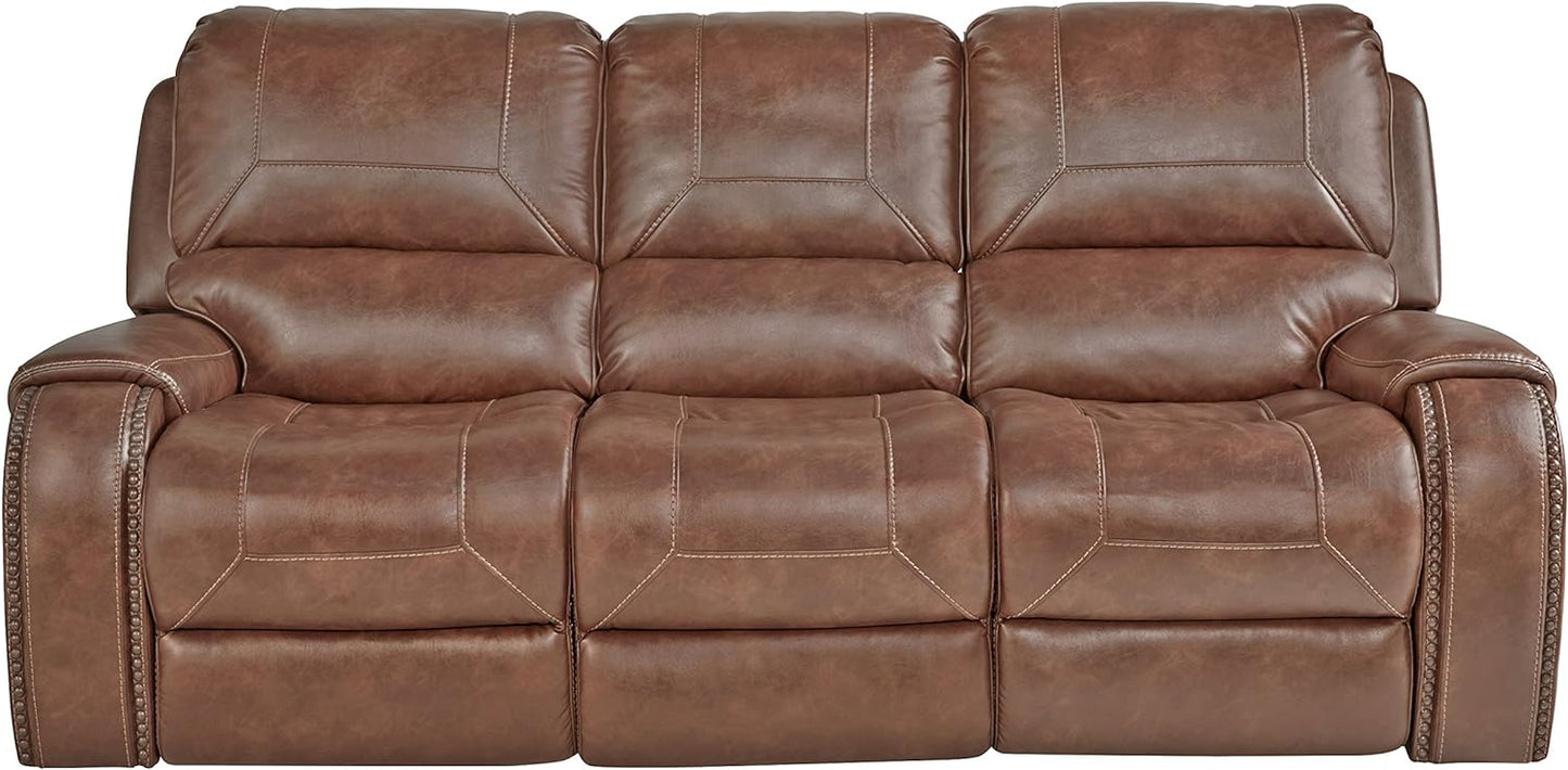 Saddlebrook 3PC Sofa Set with Charging Station