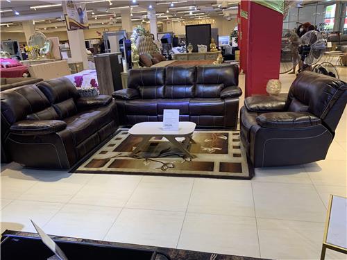 Gladiator Brown 3PC Sofa Set