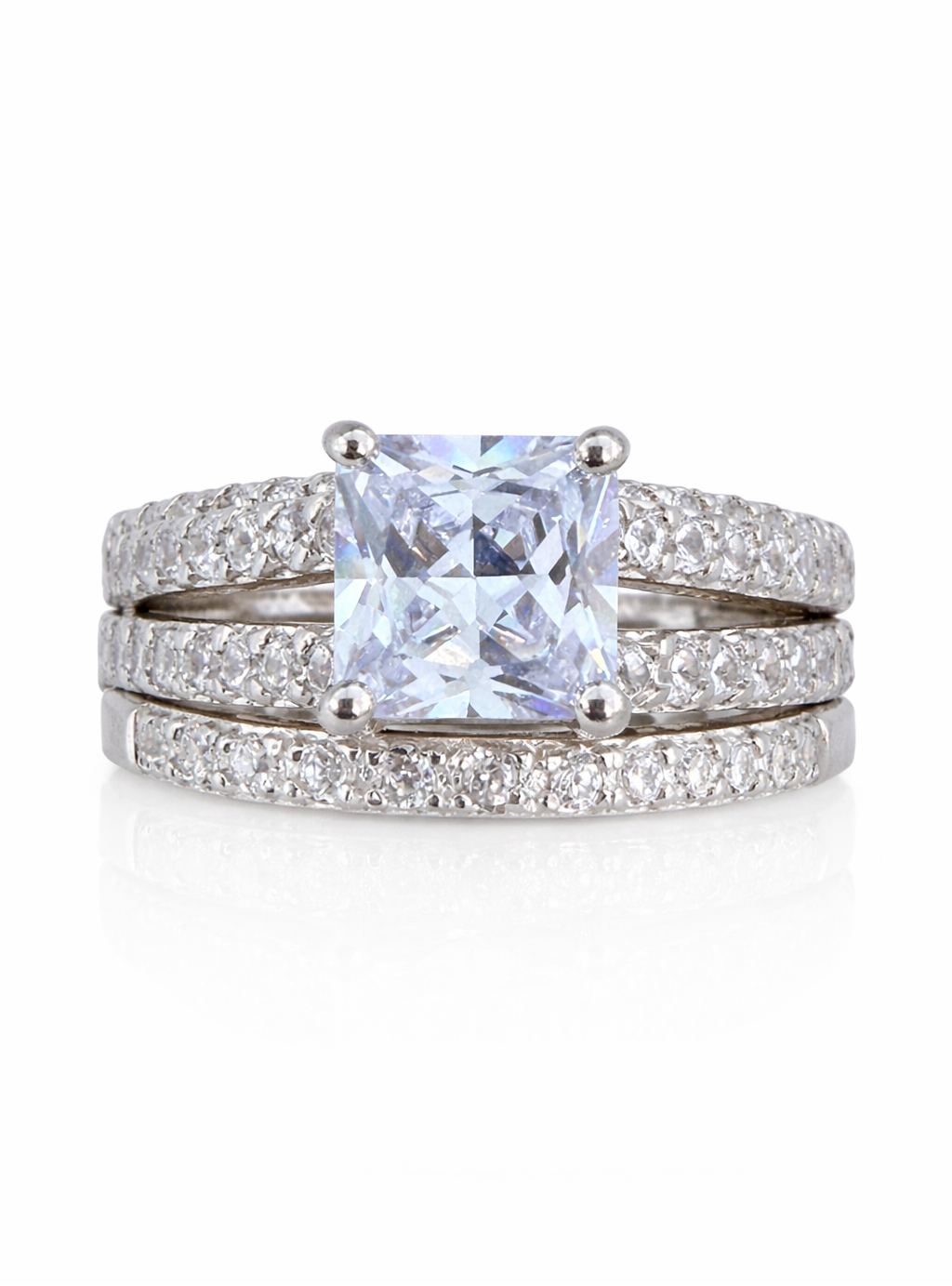 Silver Ring Set