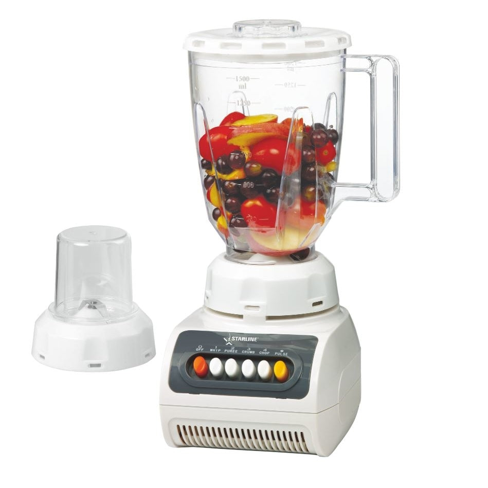 Starline 4 Speed Blender 1.5L Plastic Jar