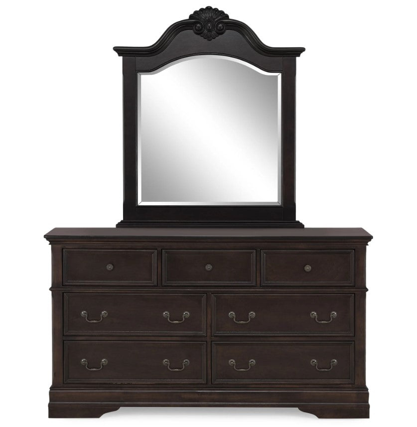 Crown Prince 3PC Set | Bed, Dresser, Mirror