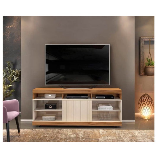 Dilin Brown TV Stand