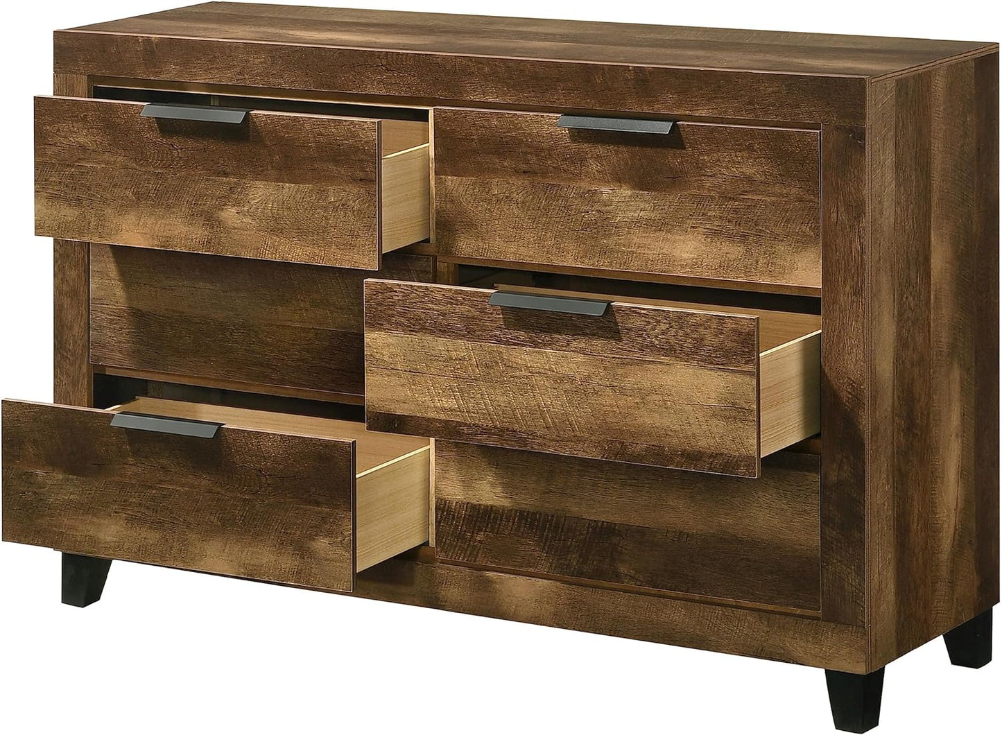 Golden Creek 3PC Queen Set - Bedframe, Dresser, Mirror