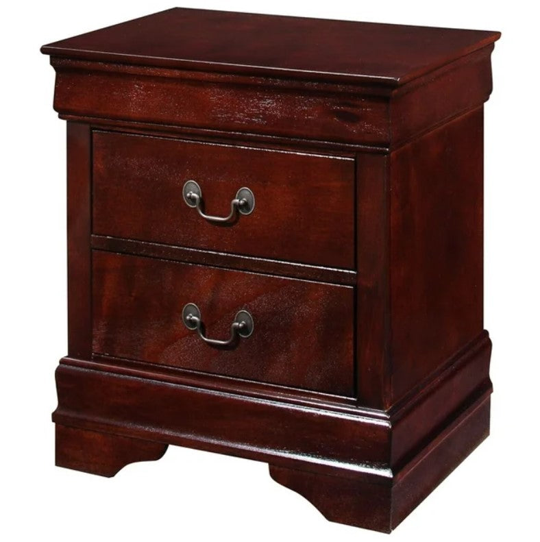Louis Phillipe Cherry 5 PC Collection | FREE Nightstand