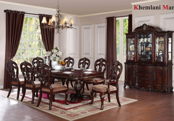 King Alexander 9 Pc Rectangular Dining Set