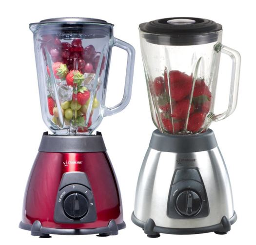 Starline 2 Speed Blender with Glass Jar