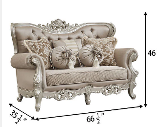 Queen of Prussia 3PC Sofa Set