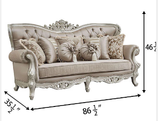 Queen of Prussia 3PC Sofa Set