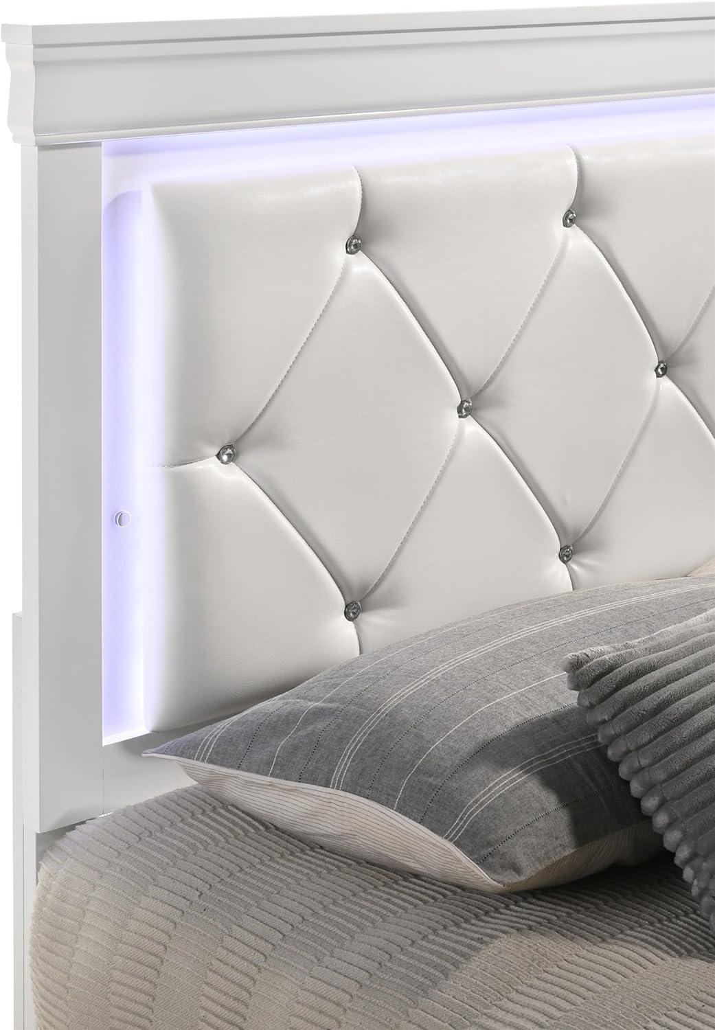Solaris White 5PC Collection | FREE Nightstand