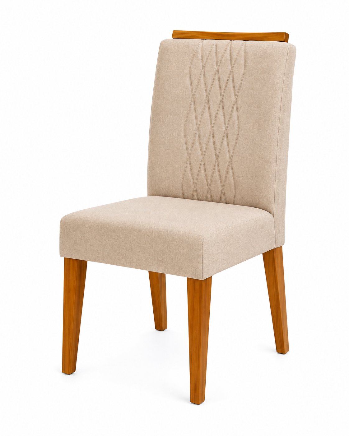 Fleur-De-Lis White Round Dining Table + 4 Lia Chairs