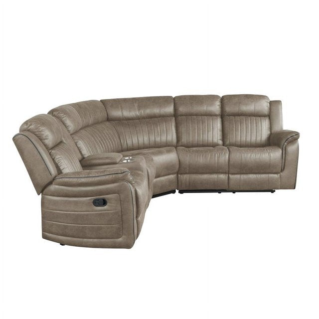 Montana Sectional - Sandy Brown