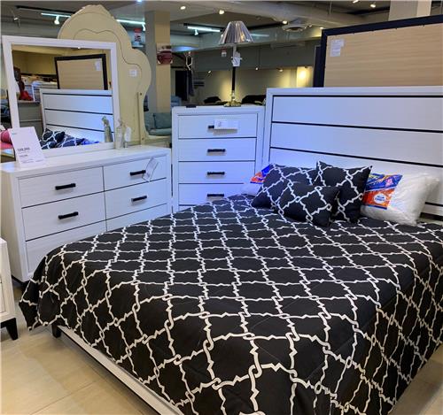 Aspen 3PC King Set - Bedframe, Dresser, Mirror