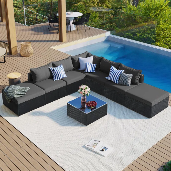 Atlantic Grey Outdoor Sectional