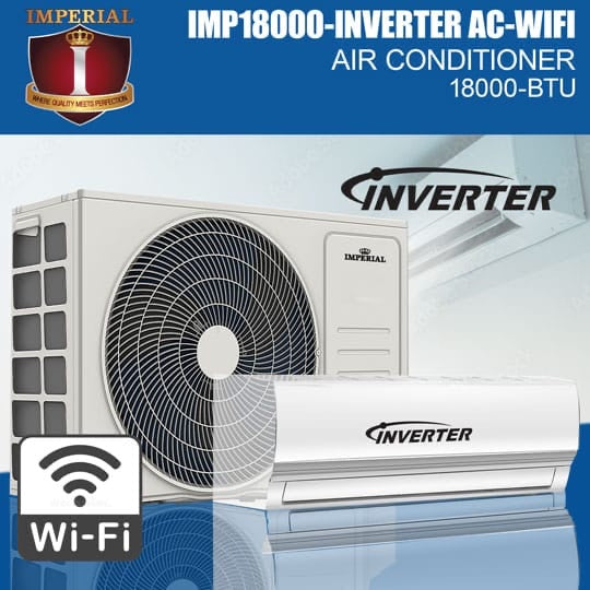 Imperial 18000 BTU inverter Air Conditioner WIFI