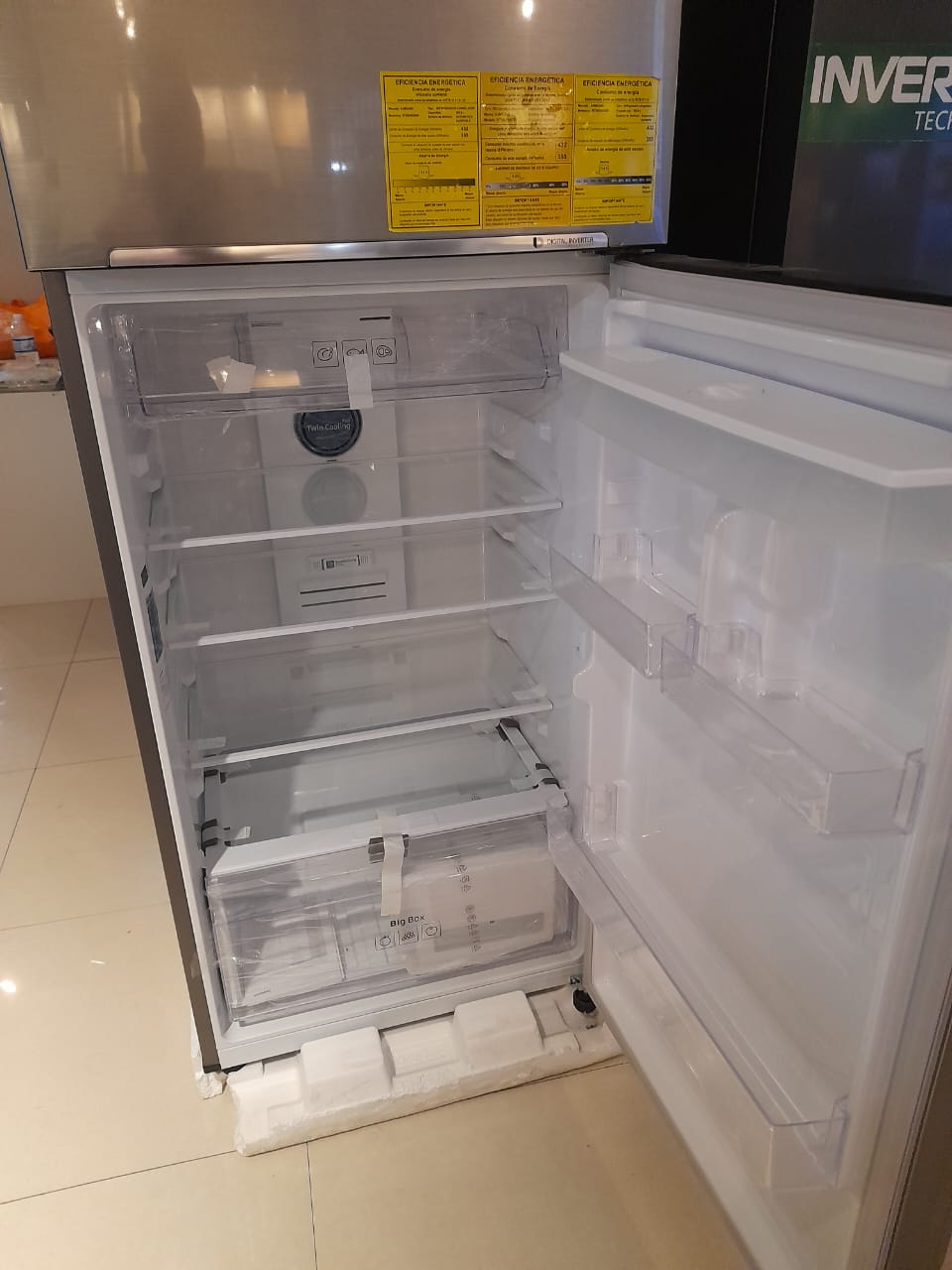 Samsung 14 cu. ft. Digital Inverter Refrigerator with Dispenser