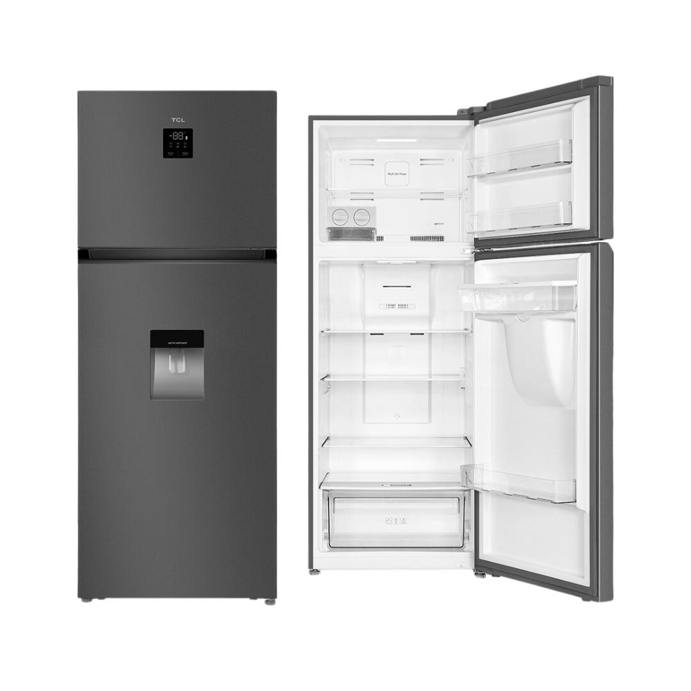 TCL Top & Bottom Inverter Refrigerator with Water Dispenser
