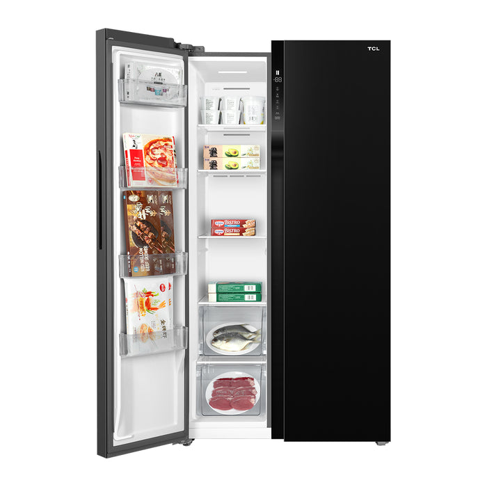 TCL 21 cu ft Side by Side No Frost Refrigerator with Inverter