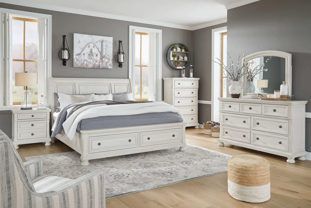 New Hampshire 5PC Queen Collection - Free Night Stand