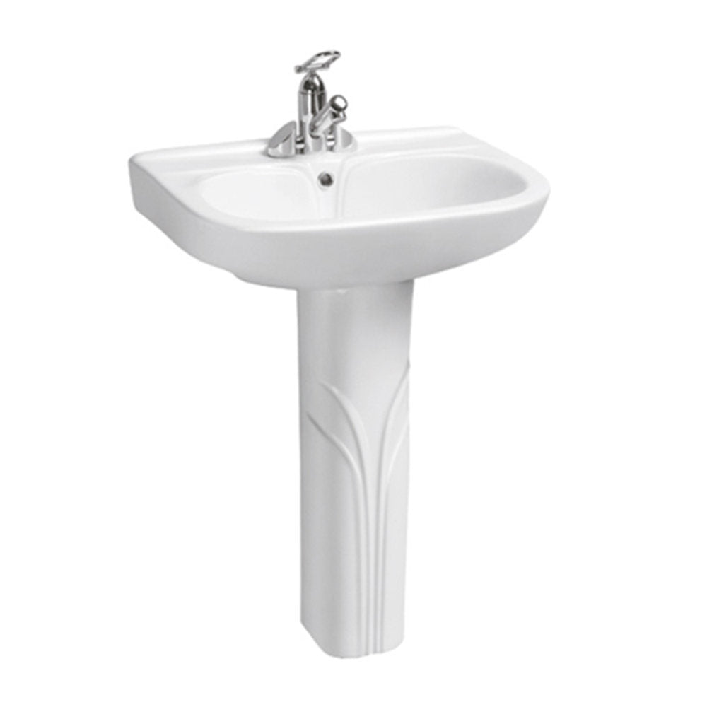 M-306 Pedestal Basin - Ivory