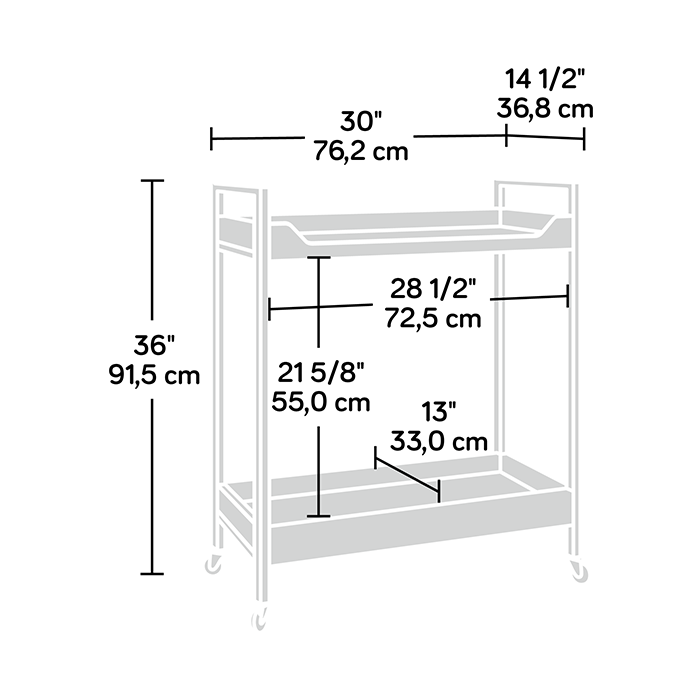 North Avenue Bar Cart