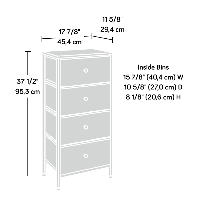 North Avenue Storage Organizer 1X4