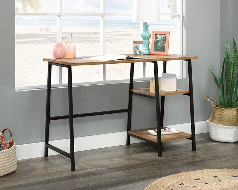 North Avenue Multi Pedestal Desk - Soft Mocha Finish