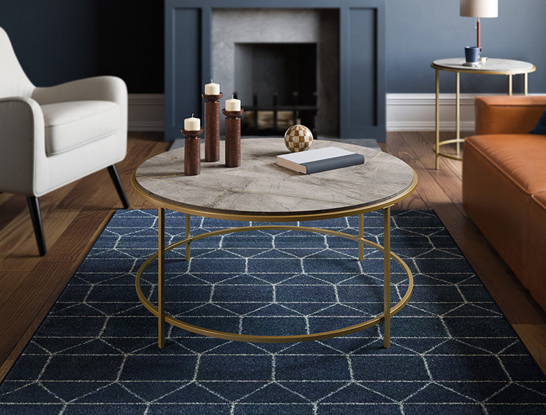 International Lux Deco Stone Coffee Table