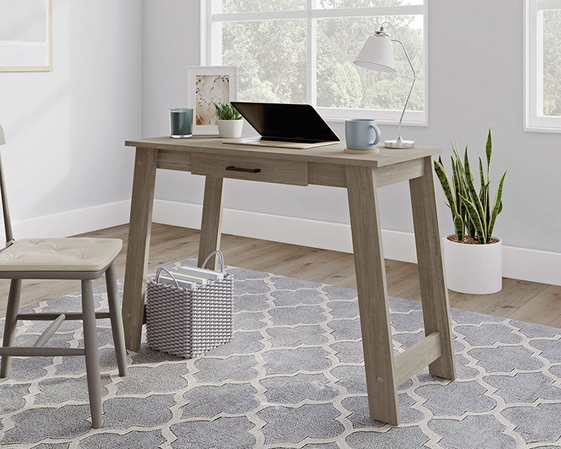 Beginnings Computer Table - Silver Sycamore Finish