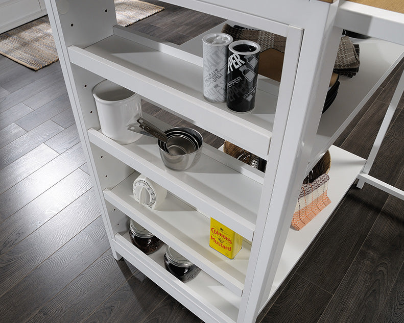 Baltic Kitchen Island - White
