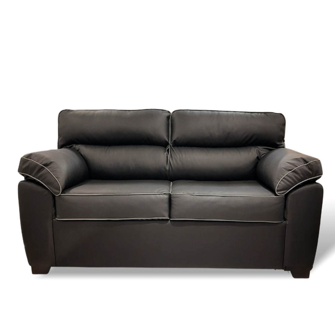 Memphis Black 2pc Living Room Set