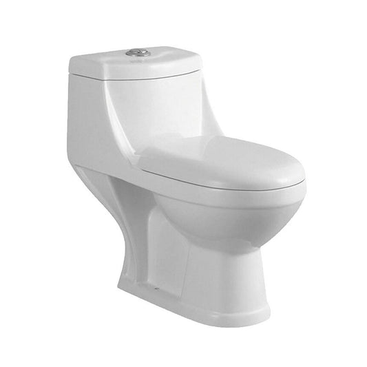 One Piece Toilet - White