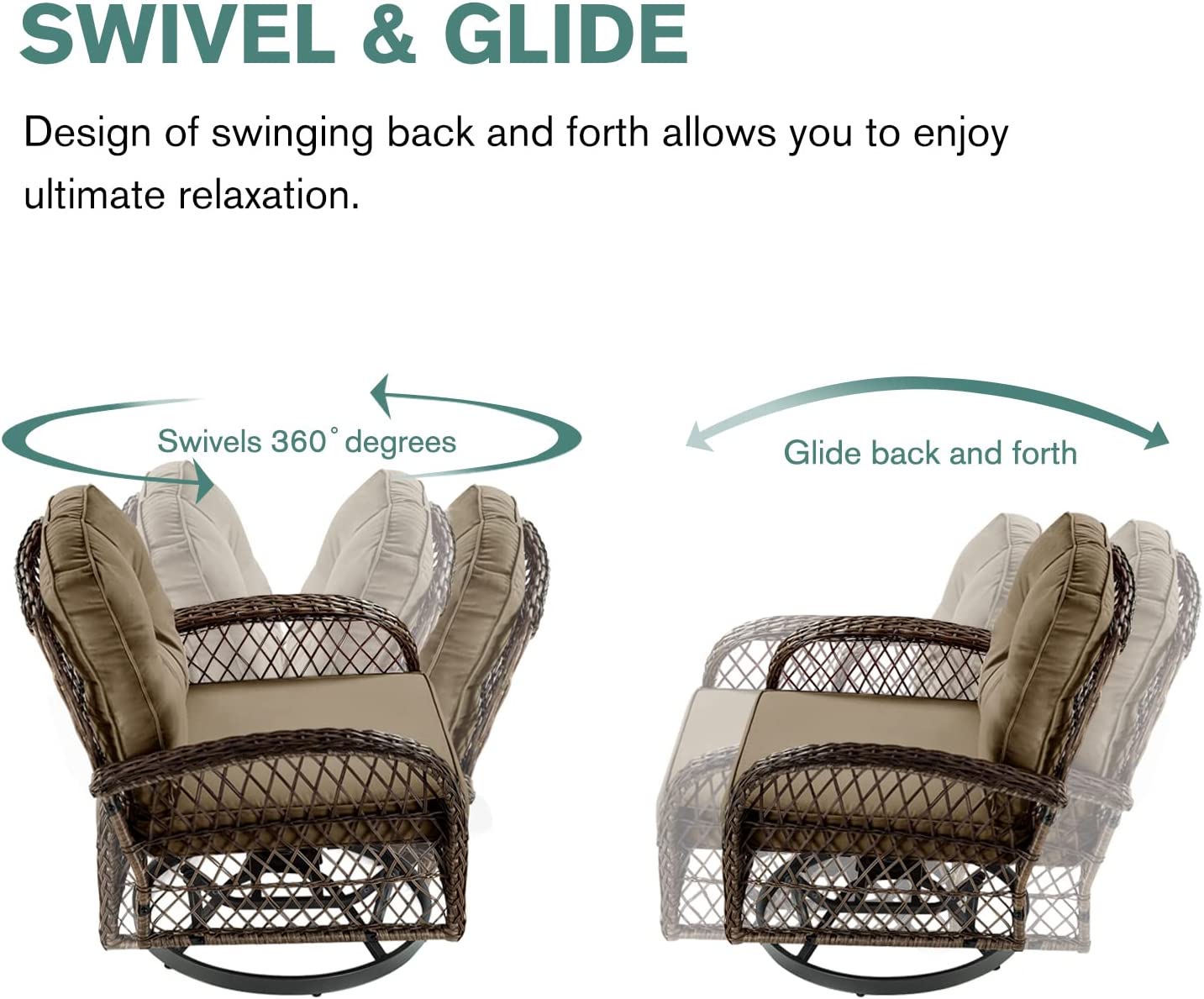 Santa Marino 3pc patio set