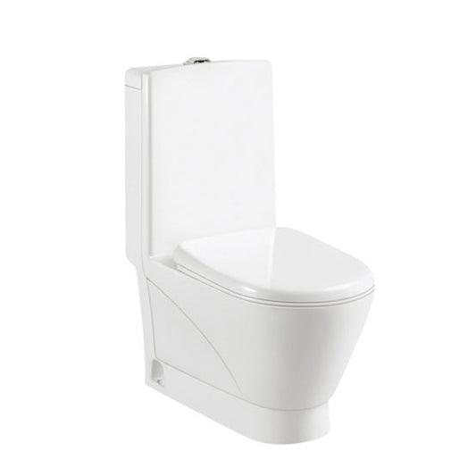M-8076 One Piece Toilet - White