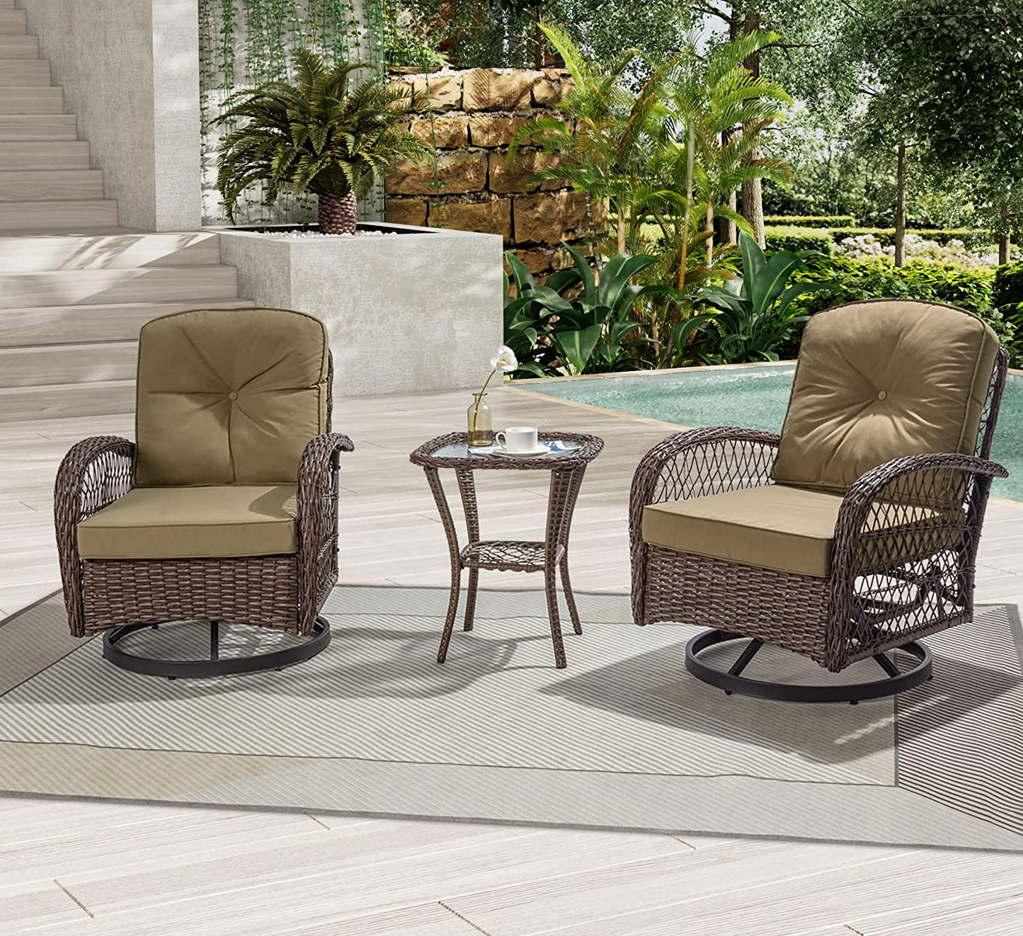 Santa Marino 3pc patio set