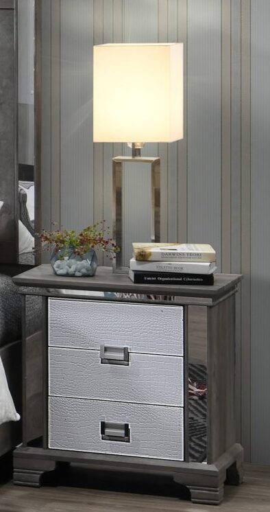 Allura Pearl Nightstand