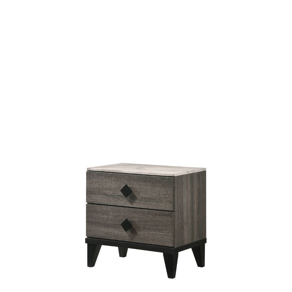 Avalon Nightstand - Grey