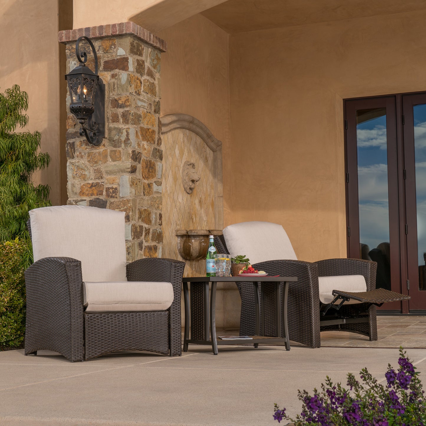 Cyprus Reclining Patio Set