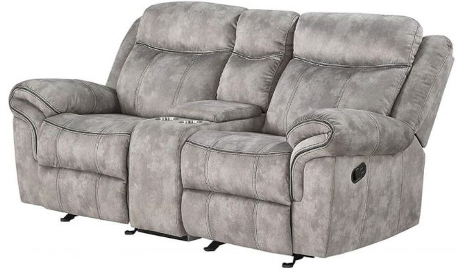 The Executive Loveseat - Blue Grey