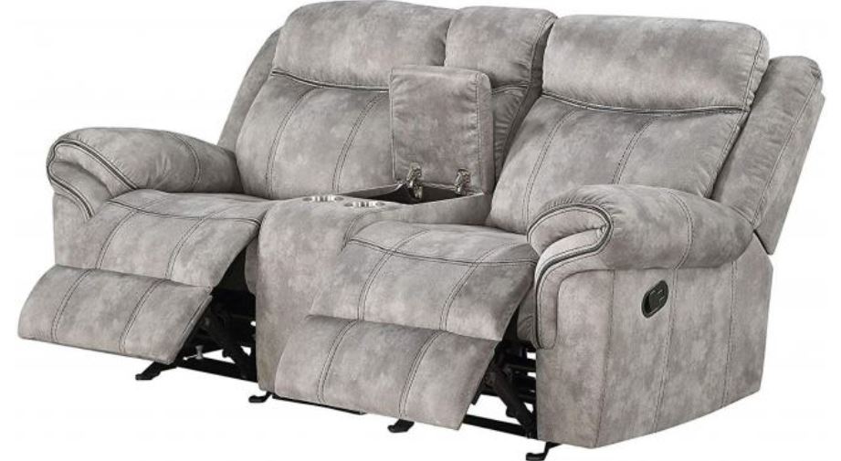 The Executive Loveseat - Blue Grey