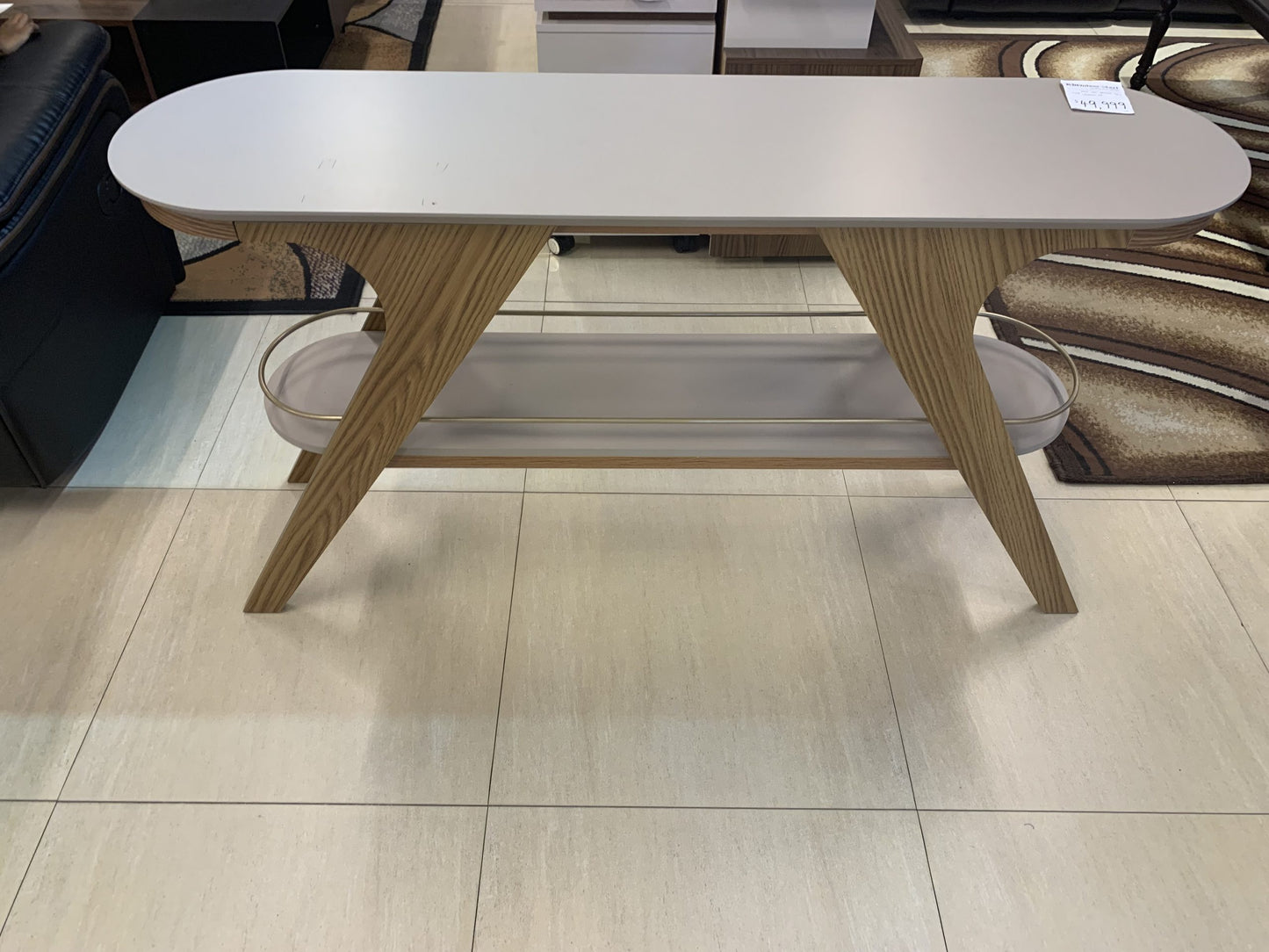 Doris Grey Entrance Table