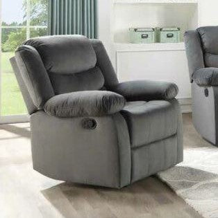 Kennedy Blue Recliner