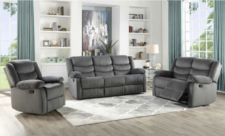 Kennedy Blue Recliner