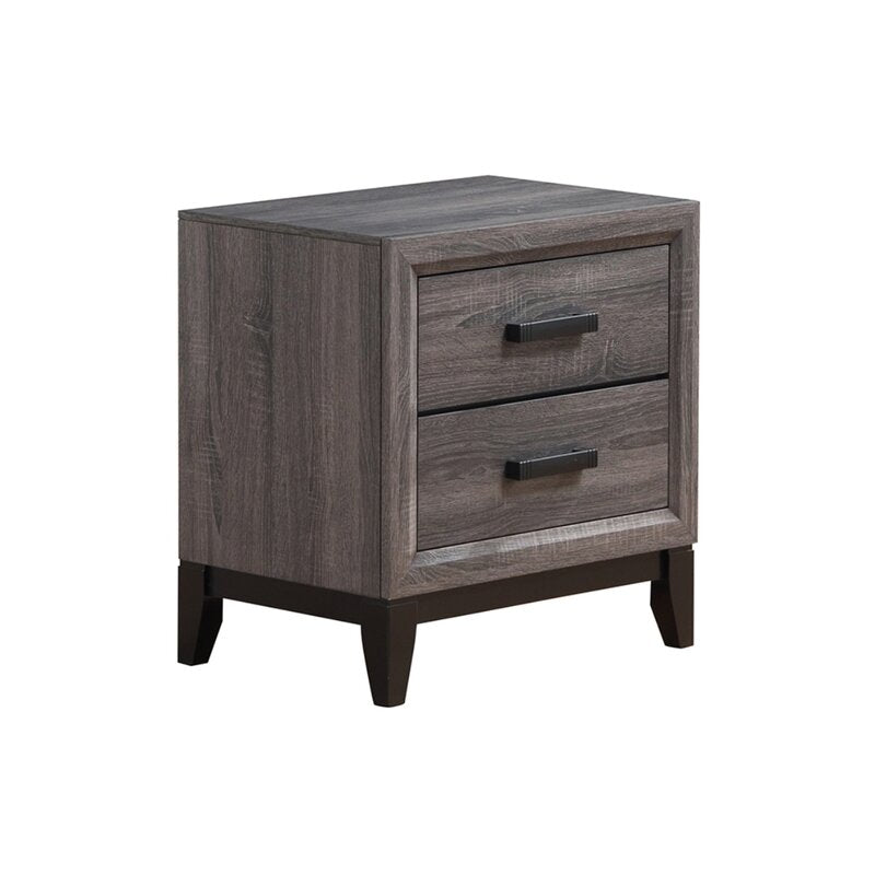 London Grey Nightstand