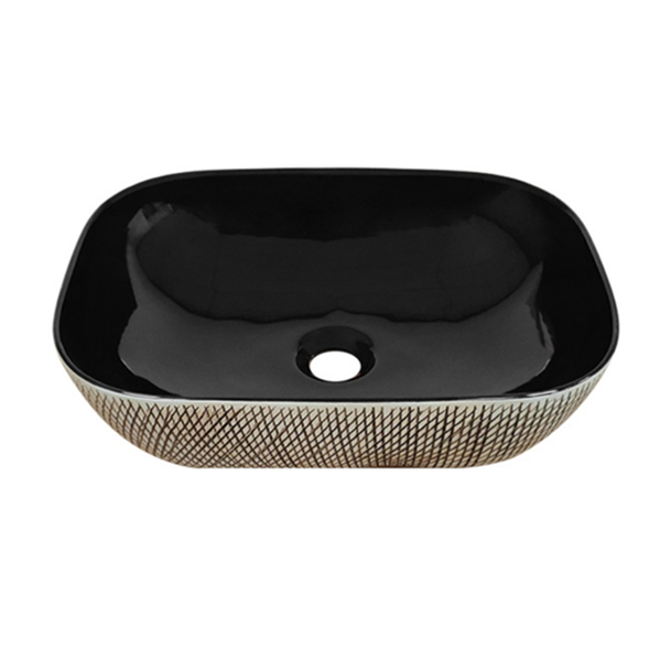 M-2431 Art Basin - Matte Black
