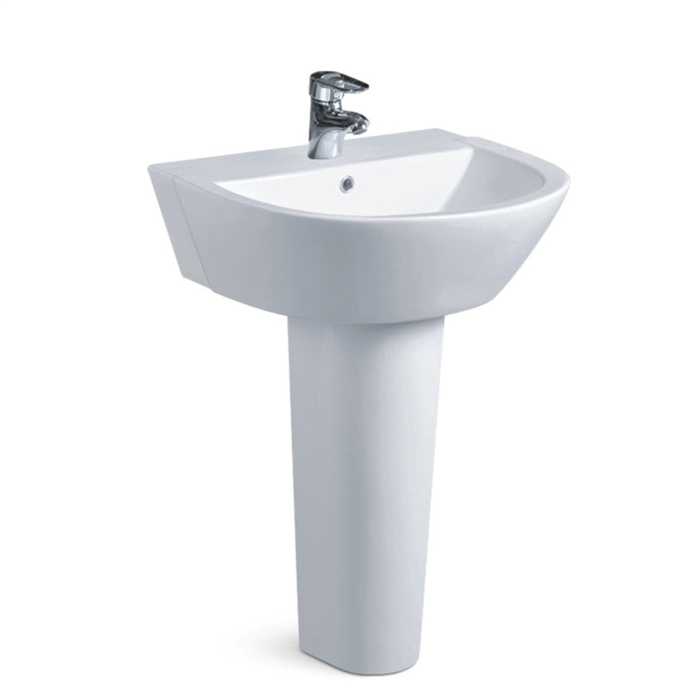 M-315 Pedestal Basin - White