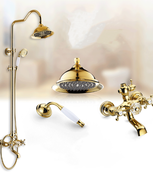 MF-5046K Shower Head - Gold