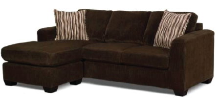 Milano Sofa Sectional - Brown